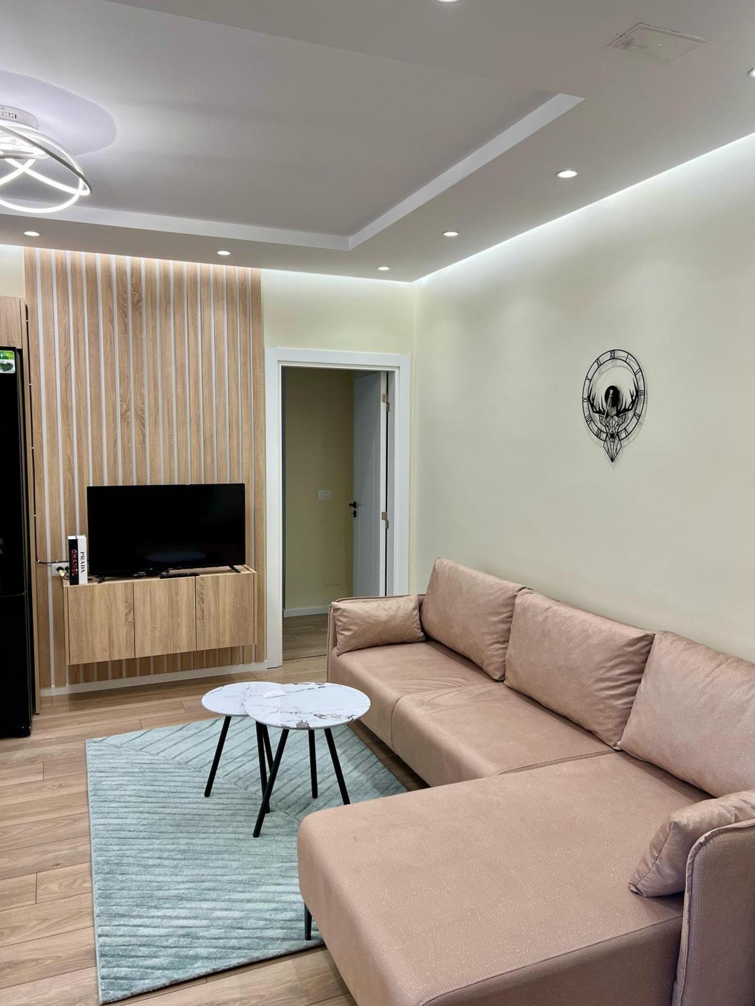 Appartement Metropolitan Charm: Cozy 1Br In 7Min To Skanderbeg à Tirana Extérieur photo